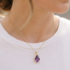 28. Pear-Cut Amethyst Solitaire Pendant-3