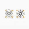 33. Round-Cut Diamond Stud Earrings-1