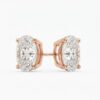 34. Oval-Cut Diamond Stud Earrings-2