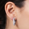 41. Pave Diamond Huggie Hoops-3