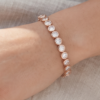 44. Bezel-Set Diamond Tennis Bracelet-3