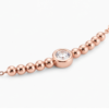 52. Rose Gold Beaded Anklet-2