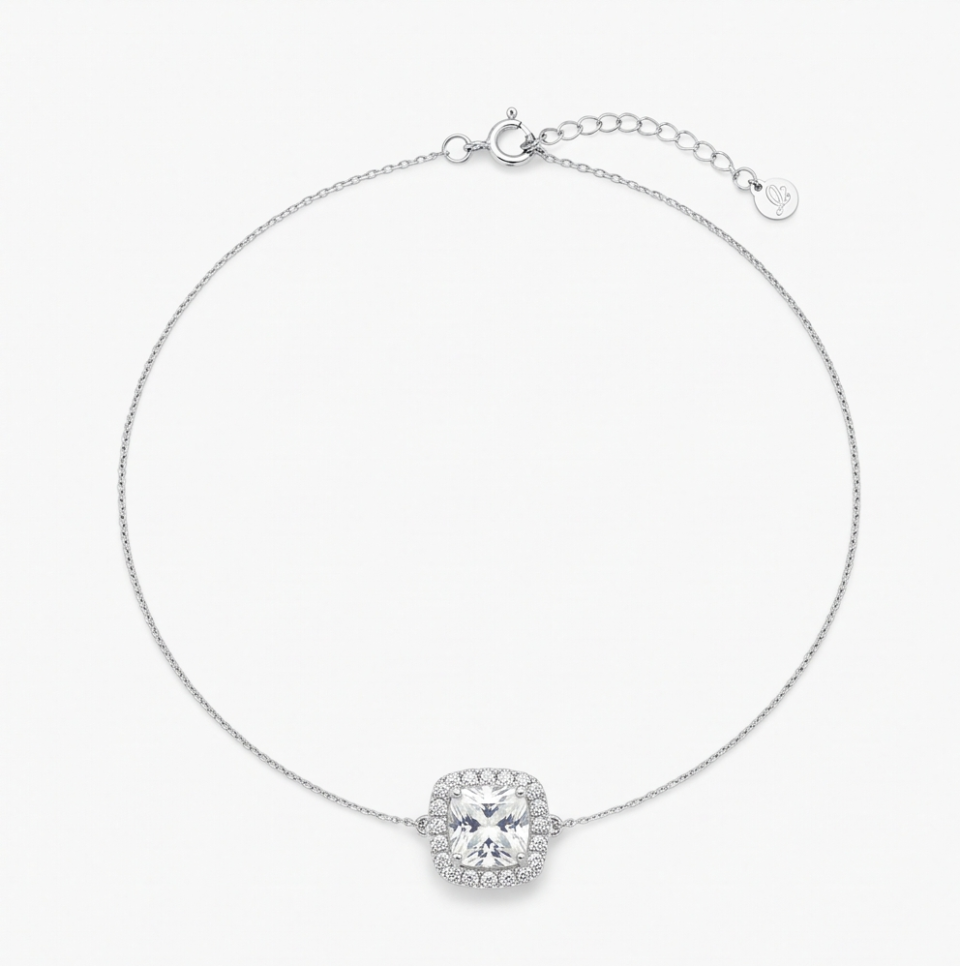 Cushion Halo Anklet