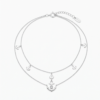 58. Anchor Charm Layered Anklet-1