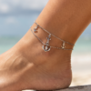 58. Anchor Charm Layered Anklet-3