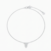 59. Pear Diamond Drop Anklet-1