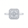 Asscher-Cut Halo Engagement Ring-1