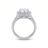 Cushion-Cut Vintage Halo Engagement Ring (RNG-CUS-004)-1