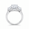Emerald-Cut Three-Stone Engagement Ring (RNG-EME-003)-1