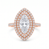 Marquise-Cut Double Halo Engagement Ring (RNG-MAR-007)-1