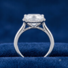 Princess-Cut Hidden Halo Engagement Ring (RNG-PRI-008)-2