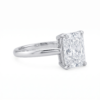 Radiant-Cut Solitaire Engagement Ring-2