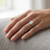 Radiant-Cut Solitaire Engagement Ring-3